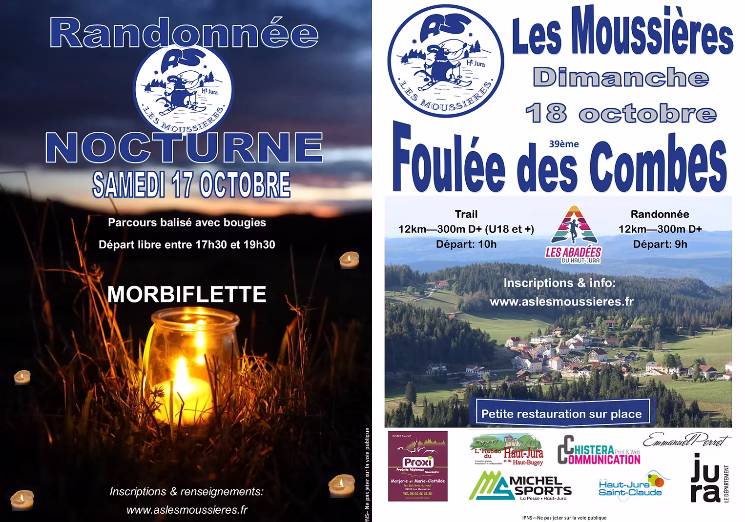 Randonnée nocturne - Les Dolines