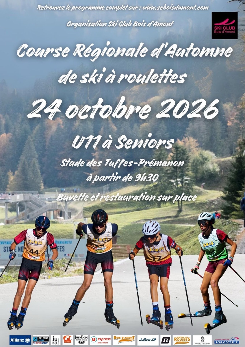 COURSE REPORTEE ! Course régionale Les Tuffes - U11 à Sen