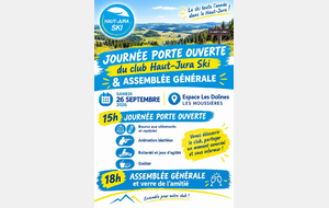 Assemblée Générale Haut-Jura Ski - Les Dolines